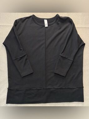 SPANX AirEssentials Crewneck Pullover - Black XS